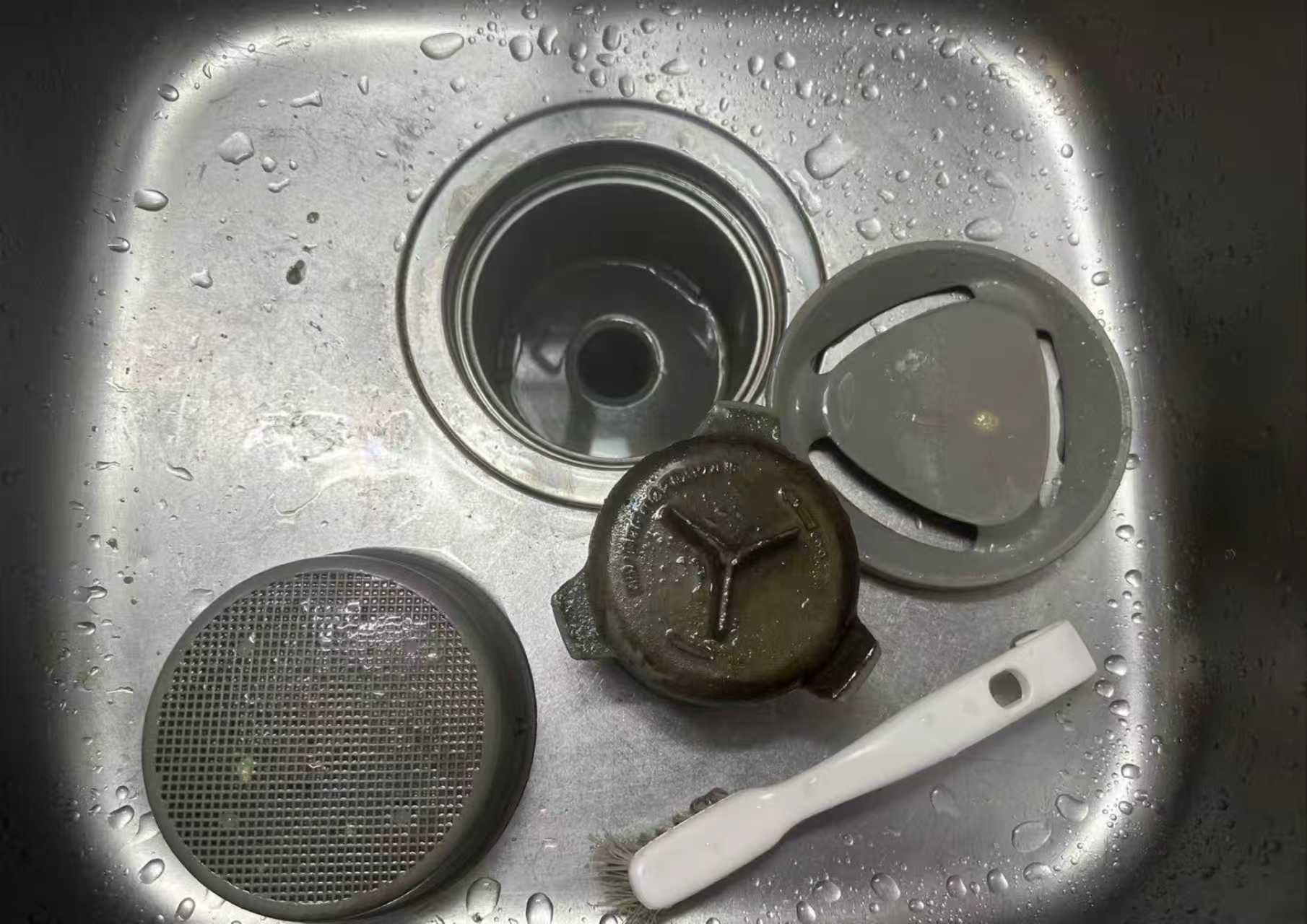 清扫前对比图