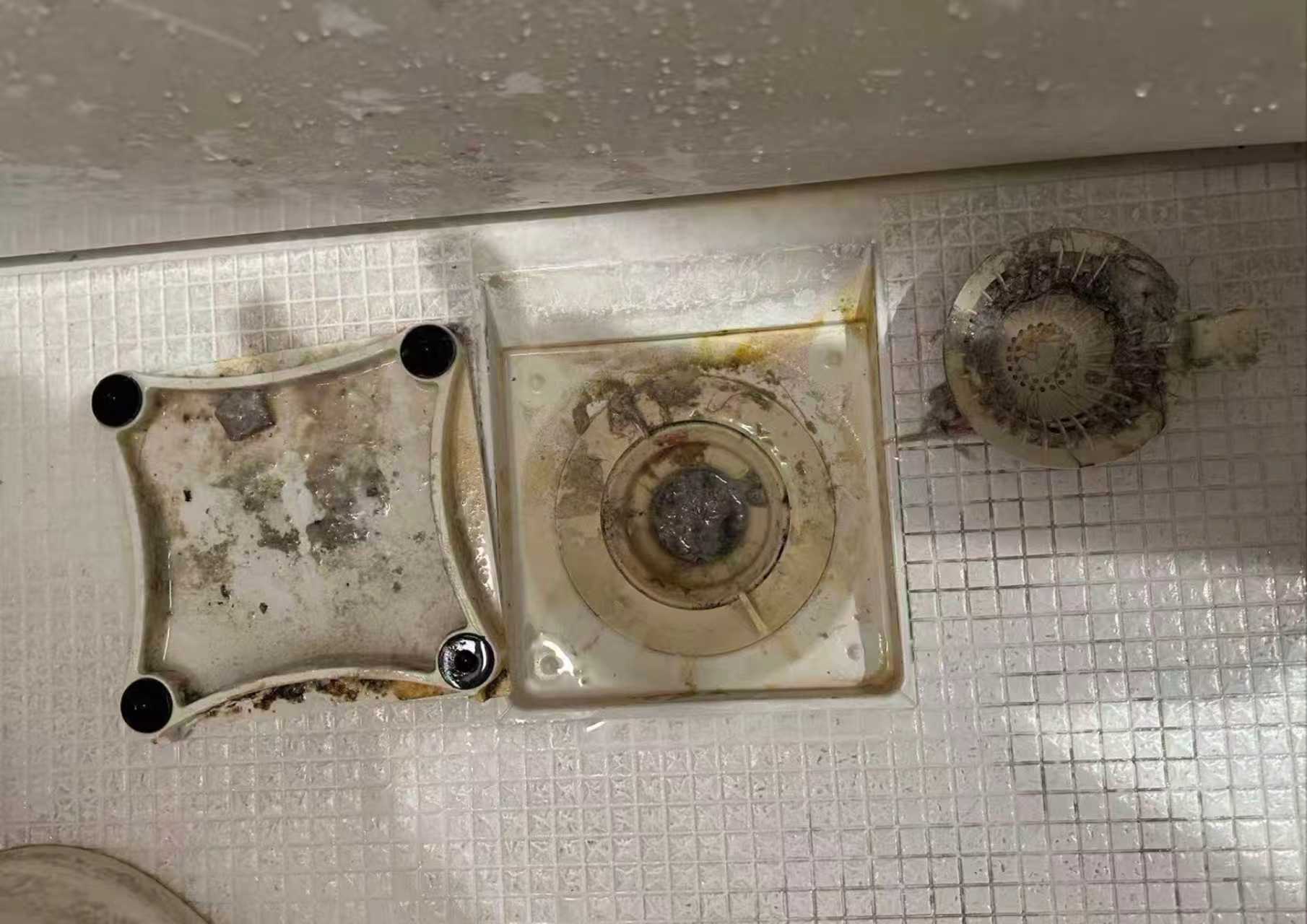 清扫前对比图